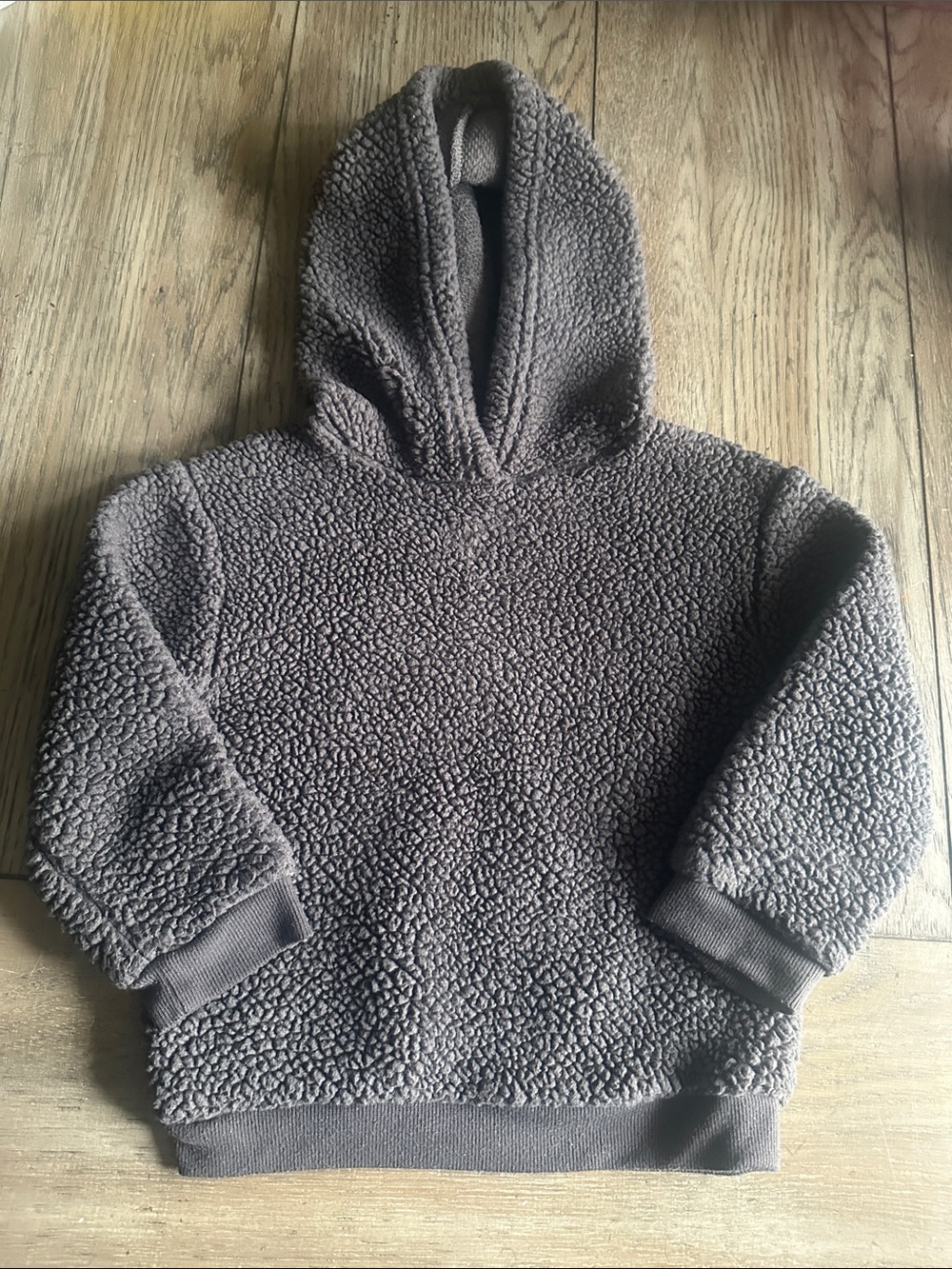 Grayson Collective Target Gray Sherpa Pullover Hoodie Toddler 4T